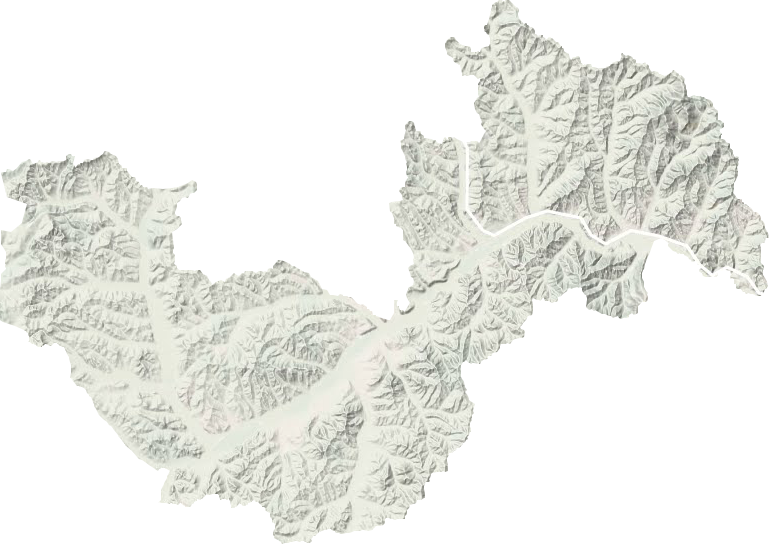 烏蘭毛都蘇木鄉地形圖