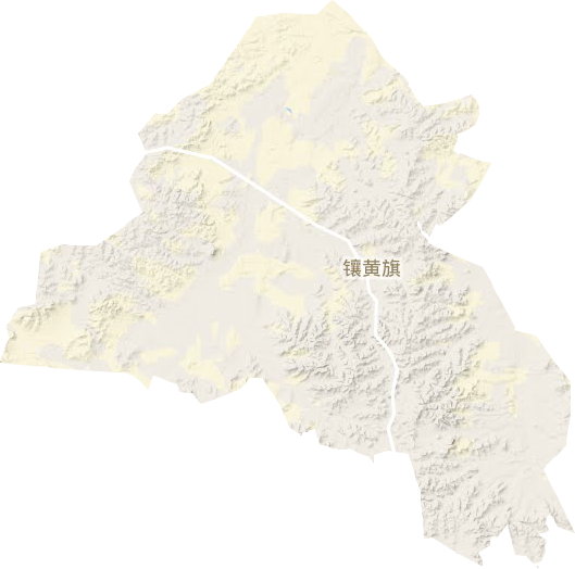 寶格達音髙勒蘇木地形圖