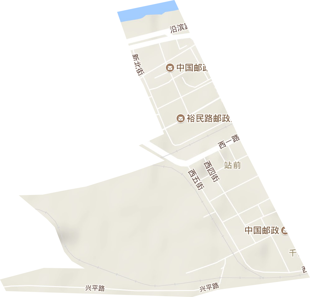 千金街道地形圖