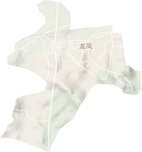 龍鳳街道地形圖