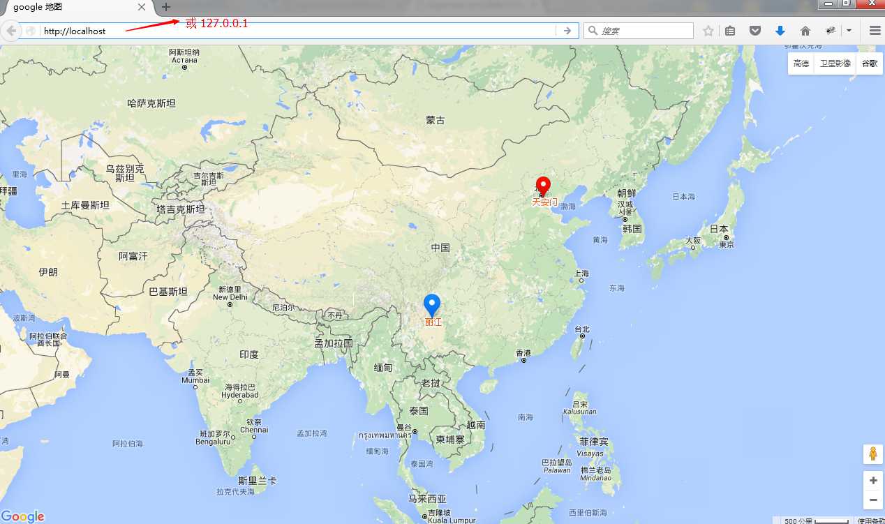 如何發布google離線地圖及二次開發API